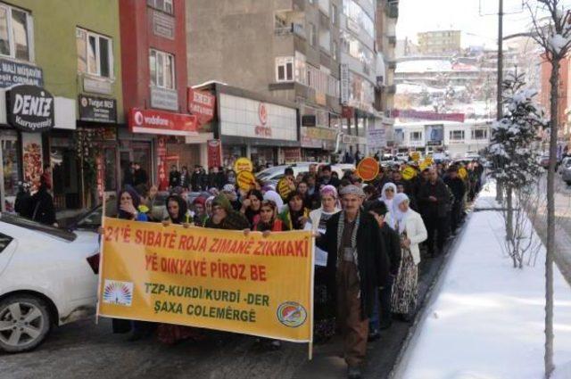 Hakkari'de Kürt Dili Kutlaması