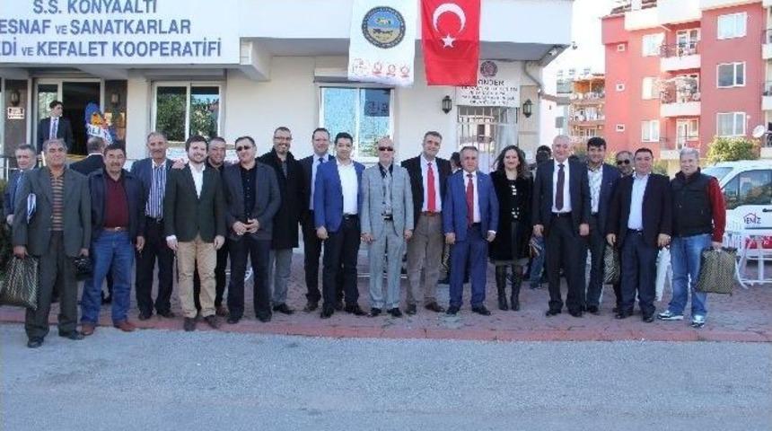 Konyaaltı Esnaf Sanatkarlar Kredi Ve Kefalet Kooperatifi Genel Kurulu Yapıldı