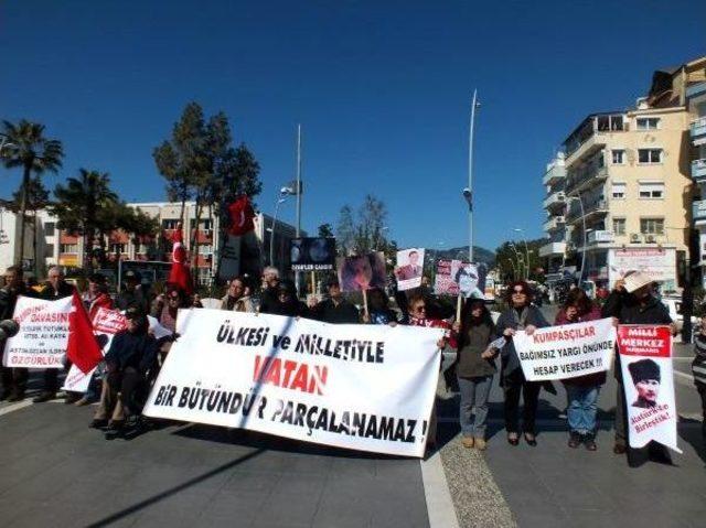 Marmaris'te 'sessiz Çığlık' Eyleminde Şiddete 'dur' Denildi