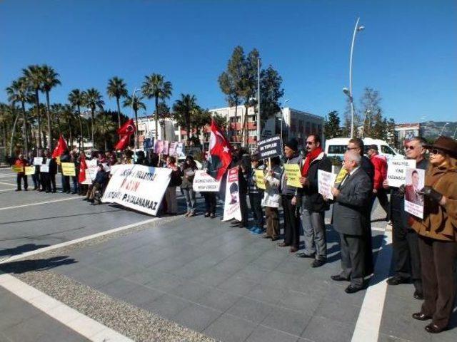 Marmaris'te 'sessiz Çığlık' Eyleminde Şiddete 'dur' Denildi