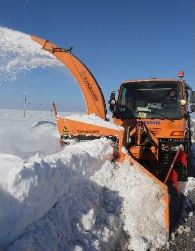 Eskişehir’de Kar Temizleme Çalışmaları