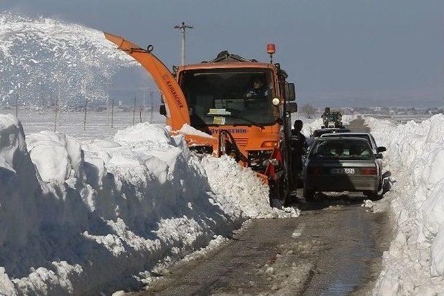 Eskişehir’de Kar Temizleme Çalışmaları