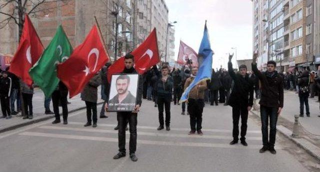 Ülkücü Ve Alperenler Fırat Yılmaz Çakıroğlu Cinayetini Protesto Etti