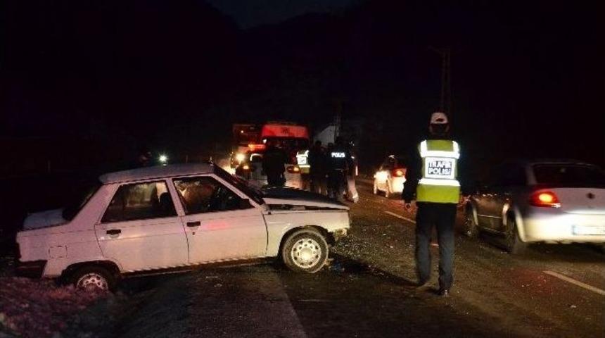 Zonguldak&rsquo;ta Trafik Kazası: 1 Yaralı