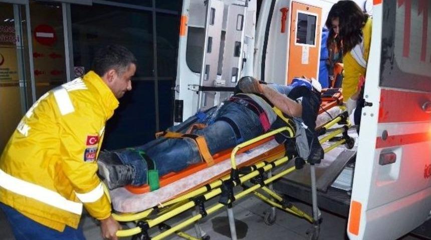 Elektrikli Bisikletten Devrildi: 1 Yaralı