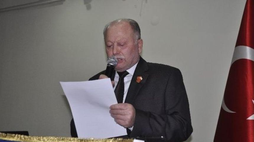 Muharip Gaziler Derneği Başkanı &Ccedil;akal G&uuml;ven Tazeledi