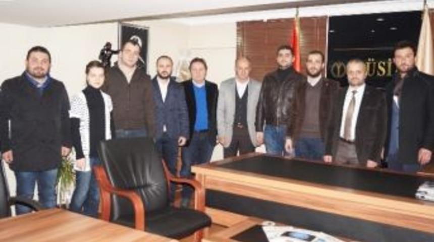 Ak Parti Gen&ccedil;lik Kollarından M&uuml;siad&rsquo;a İstişare Ziyareti