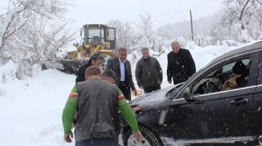 Ordu’Da Kartpostallık Kar Görüntüleri