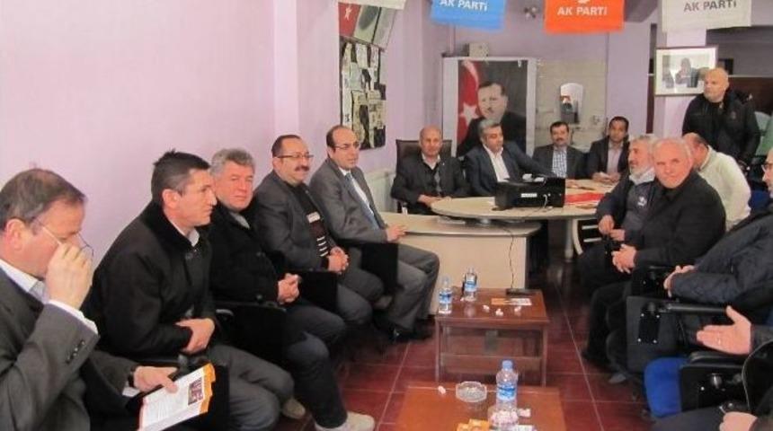 Rıza Saka&rsquo;nın Hisarcık Ziyareti