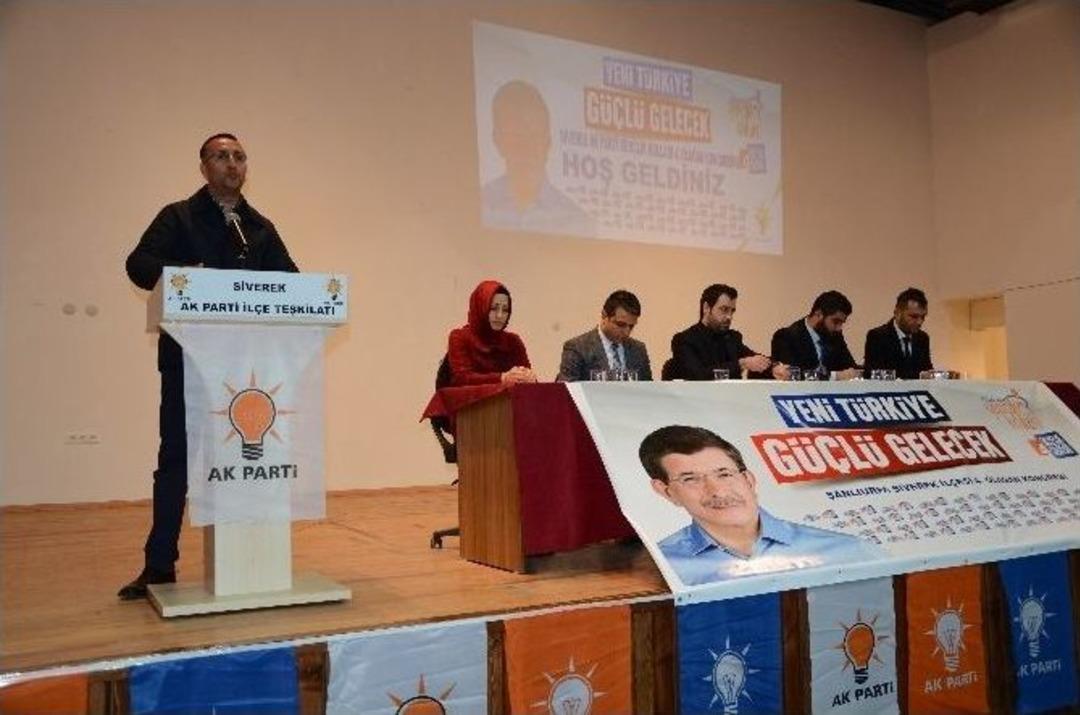 Ak Parti Siverek İl&ccedil;e Gen&ccedil;lik Kolları 4&rsquo;&uuml;nc&uuml; Olağan Kongresi Yapıldı