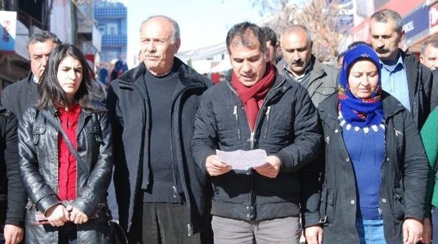 İdil&rsquo;de Kadın Şiddetine Hayır Ve Anadilimize Sahip &Ccedil;ıkalım Y&uuml;r&uuml;y&uuml;ş&uuml;