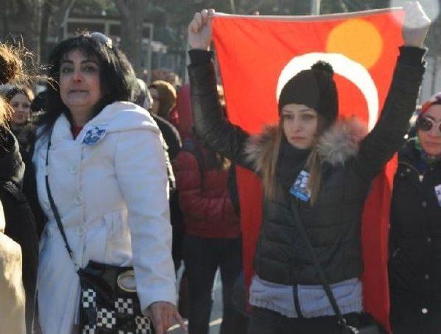 Çorum'da Fırat Yılmaz Protestosu