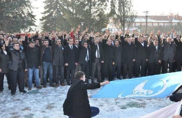 Çorum'da Fırat Yılmaz Protestosu