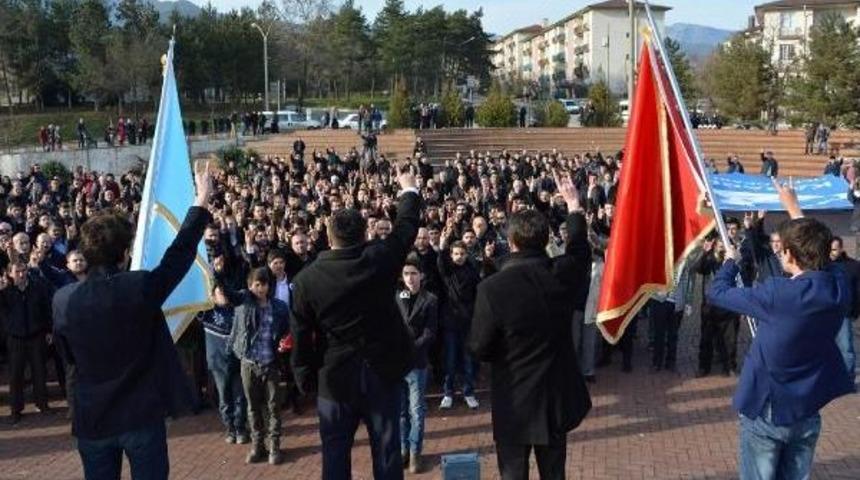 Karab&uuml;k'te &Ouml;ld&uuml;r&uuml;len &Ccedil;akıroğlu I&ccedil;in Gıyabi Cenaze Namazı