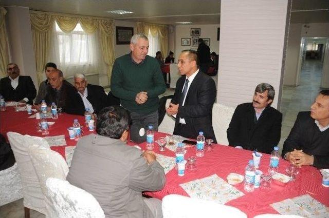 Cizre Emniyet Müdürü Altok, Muhtarlarla Bir Araya Geldi