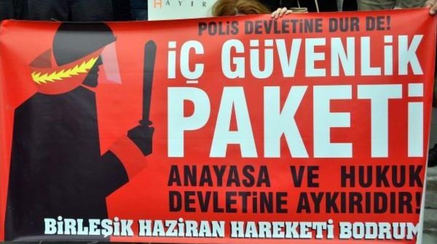 İ&ccedil; G&uuml;venlik Yasa Tasarısı'na Bhh Bodrum'dan Tepki