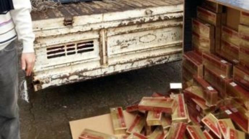 Mardin&rsquo;de 22 Bin 300 Paket Ka&ccedil;ak Sigara Ele Ge&ccedil;irildi