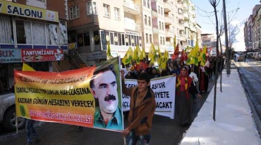 Hakkari'de Dbp'den İran'daki Idamlara Tepki