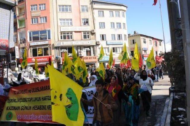 Hakkari'de Dbp'den İran'daki Idamlara Tepki