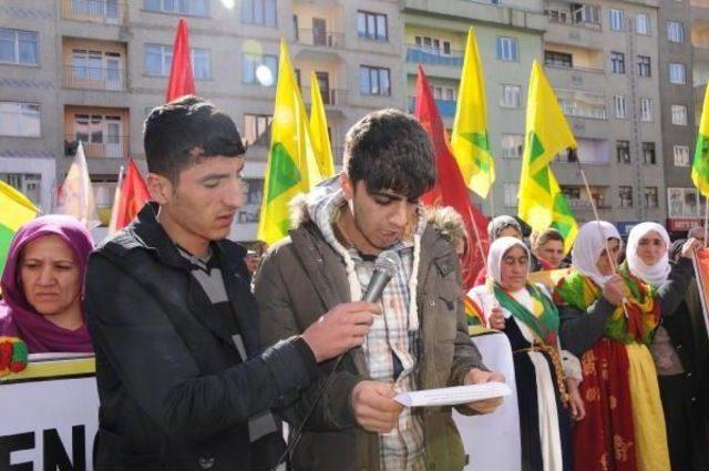 Hakkari'de Dbp'den İran'daki Idamlara Tepki