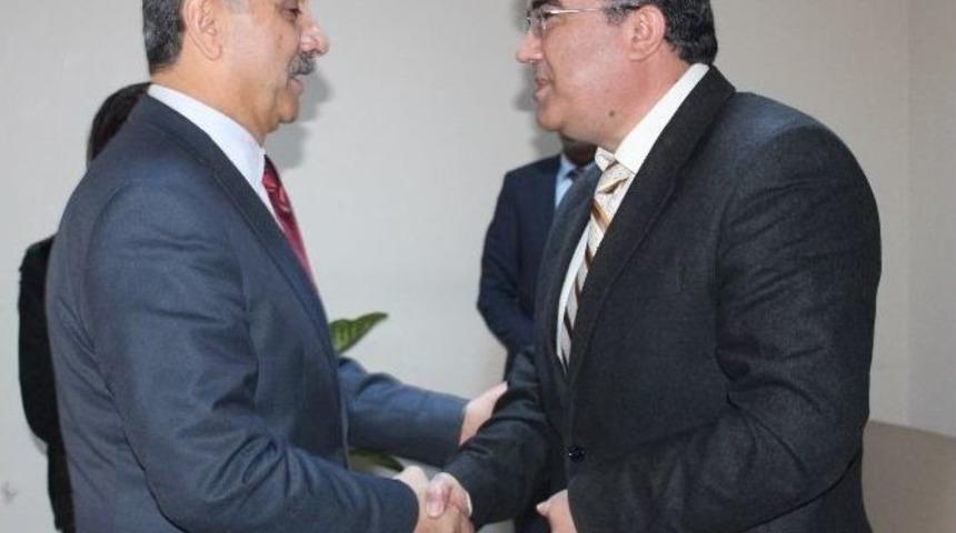 Başkan Culha, Emniyet Müdür Vekilini Ziyaret Etti