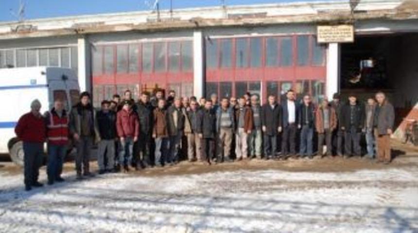 Başkan Yardımcısı Kullap&rsquo;tan Fen İşlerine Personeline Ziyaret