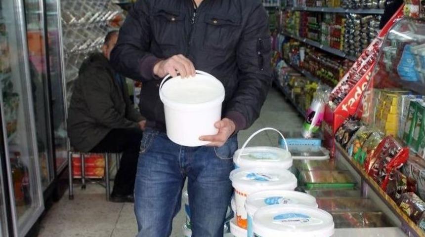 Siirt&rsquo;te Koyun Yoğurdu Karaborsa