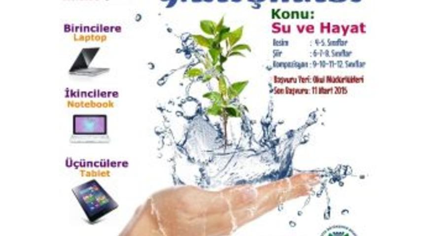 Maski&rsquo;den &ldquo;su Ve Hayat&rdquo; Konulu Resim, Kompozisyon Ve Şiir Yarışması