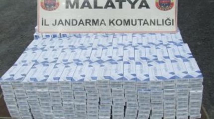 Jandarmadan Ka&ccedil;ak Sigara Operasyonu