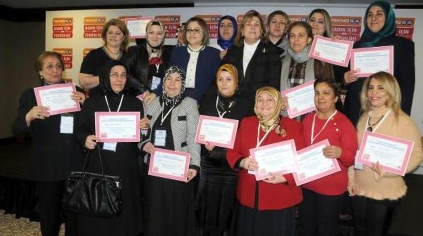 Gaziantepli Kadınlar Teknoloji Eğitiminden Mezun Oldu