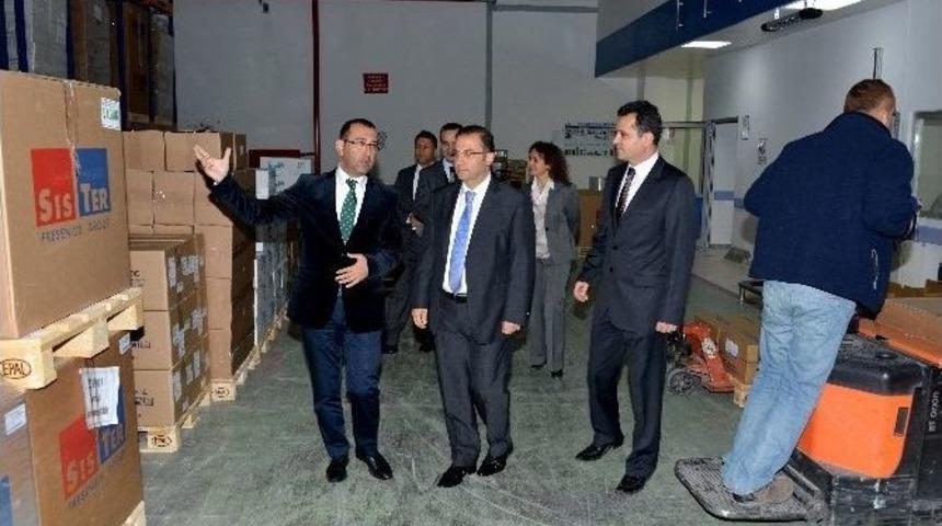 Vali T&uuml;rker, Asbaş&rsquo;ta İncelemelerde Bulundu