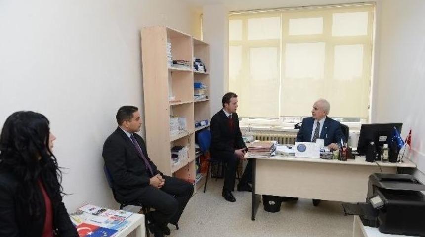 Edirne Valisi Şahin, Ab Eşg&uuml;d&uuml;m Merkezinde İncelemelerde Bulundu