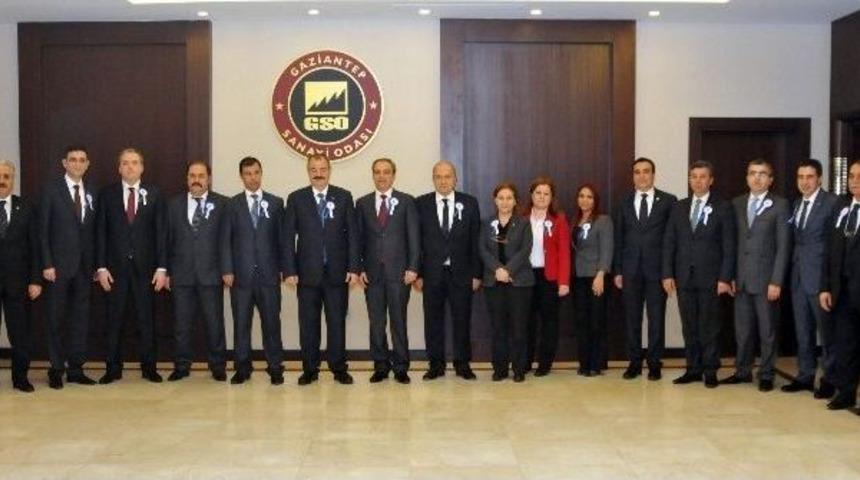 Vergi Dairesi Başkan Vekili Ahmet Uğur Gso&rsquo;yu Ziyaret Etti