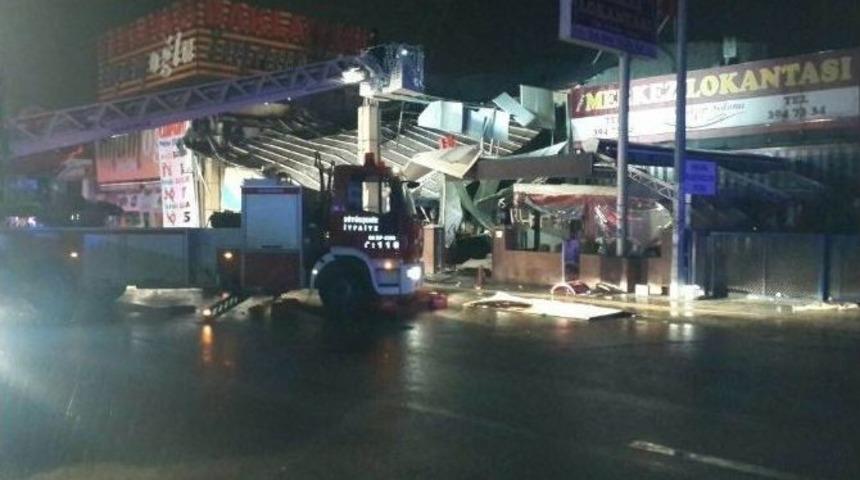 Başkent&rsquo;te Lpg Servisinde Korkutan Patlama: 5 Yaralı