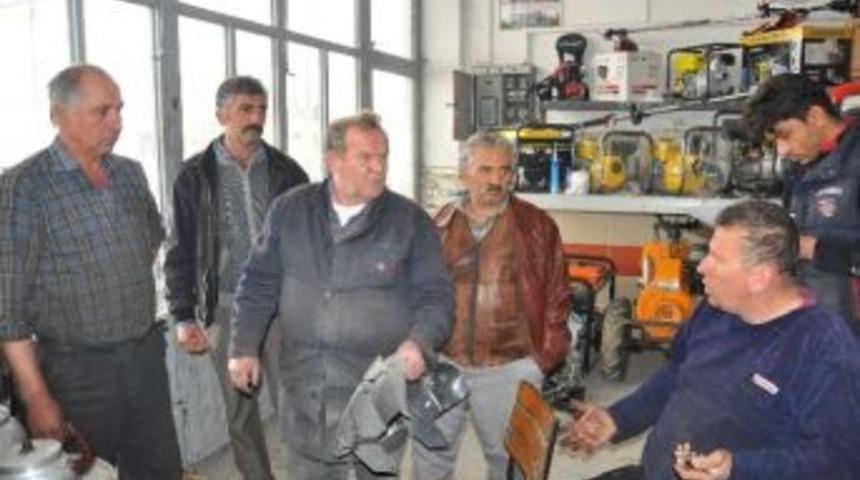 &Uuml;rg&uuml;p Sanayi Sitesindeki İşyerlerinin Elektrikleri Kesildi