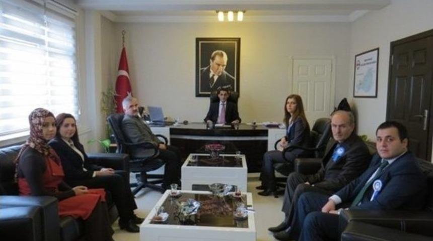 Kaymakam Eser&rsquo;e Vergi Haftası Ziyareti