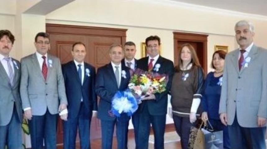 İl Defterdarlığı&rsquo;ndan Vergi Haftası Nedeniyle Vali Tapsız&rsquo;a Ziyaret