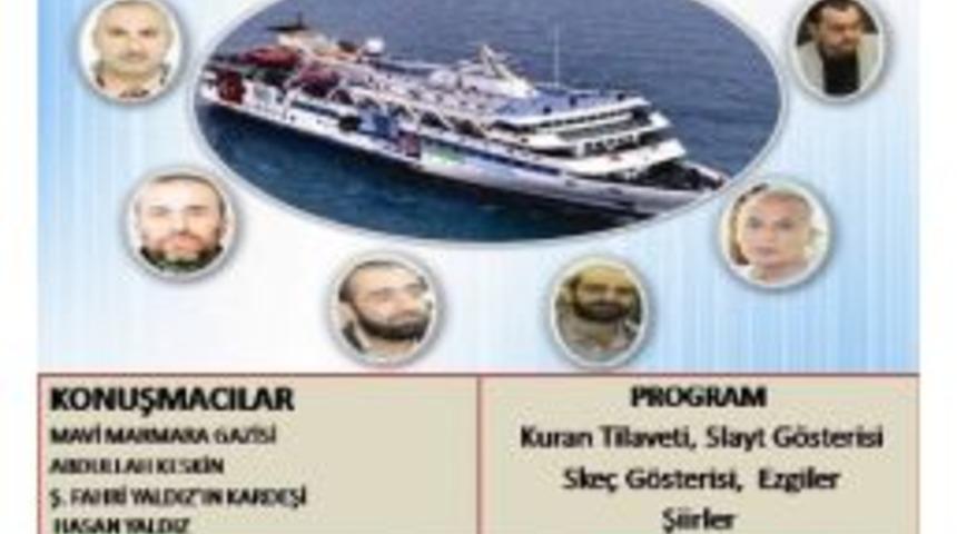 Kahta&rsquo;da Mavi Marmara Şehitlerini Anlama Programı D&uuml;zenleniyor