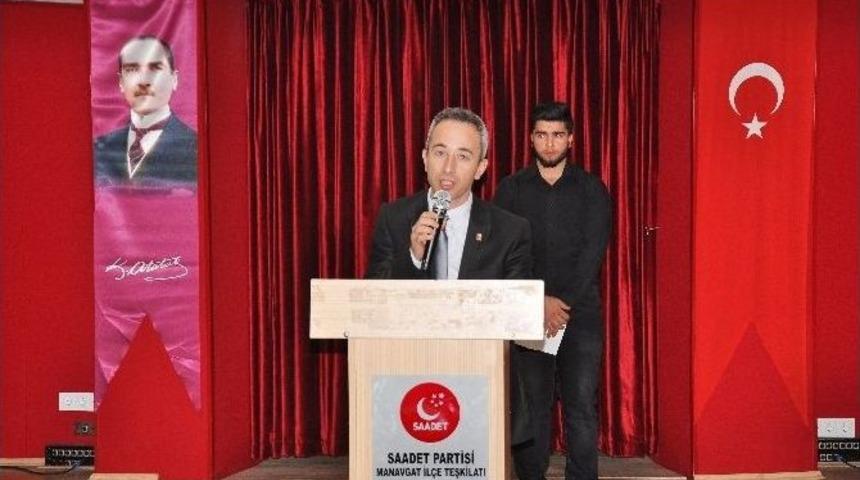 Manavgat&rsquo;ta Erbakan&rsquo;ı Anma Programı D&uuml;zenlendi