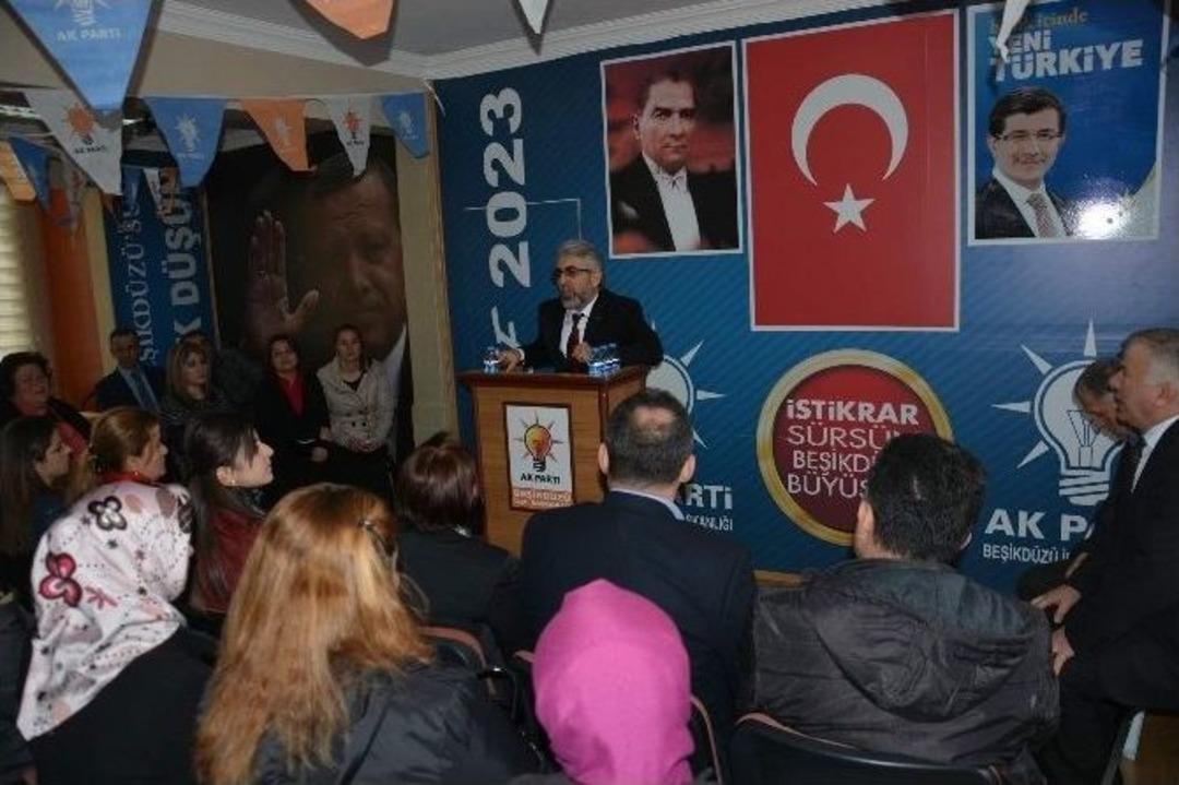 Ak Parti Trabzon Milletvekili Aday Adayı Mahir K&uuml;&ccedil;&uuml;k&rsquo;ten Vakfıkebir Ve Beşikd&uuml;z&uuml; İl&ccedil;e Teşkilatlarına Ziyaret