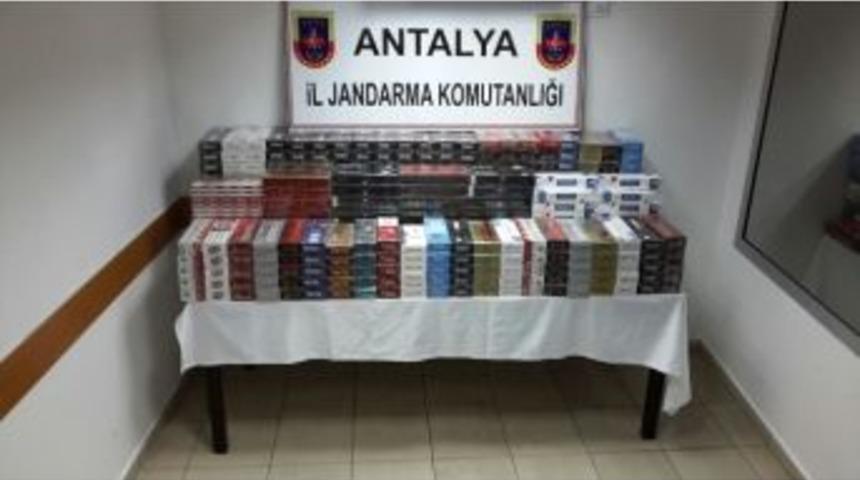Manavgat&rsquo;ta 5 Bin 110 Paket G&uuml;mr&uuml;k Ka&ccedil;ağı Sigara Ele Ge&ccedil;irildi