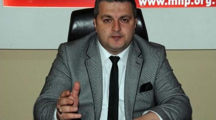 Tokat&rsquo;Ta Mhp'den 'şah Fırat' Operasyonuna Pankartlı Tepki