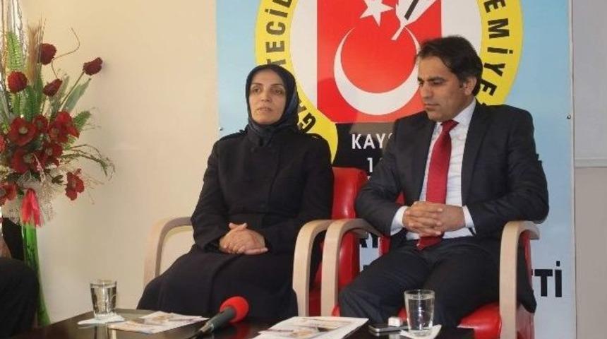 Ak Parti Milletvekili Aday Adayı Hatice Kurt&rsquo;tan Kayseri Gazeteciler Cemiyeti&rsquo;ne Ziyaret