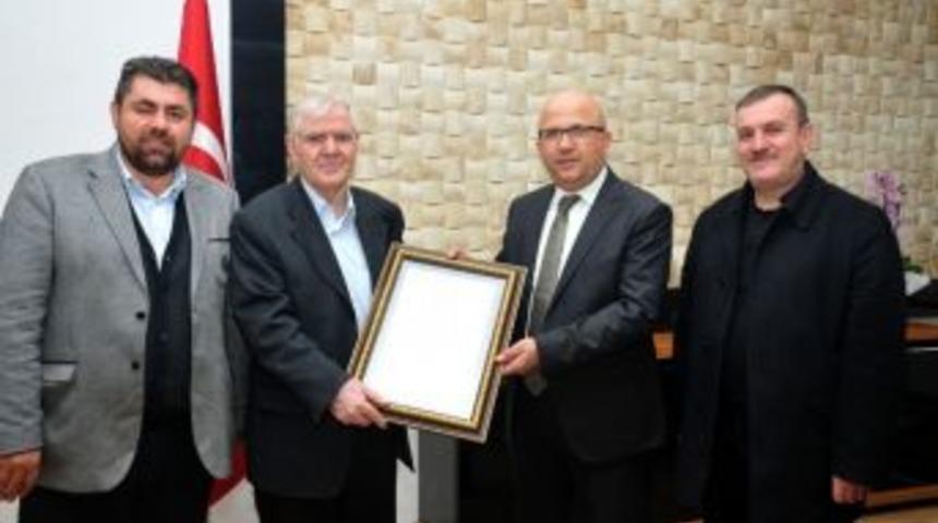 Beşir Derneği Afyonkarahisar Şubesinden Başkan &Ccedil;oban&rsquo;a Ziyaret