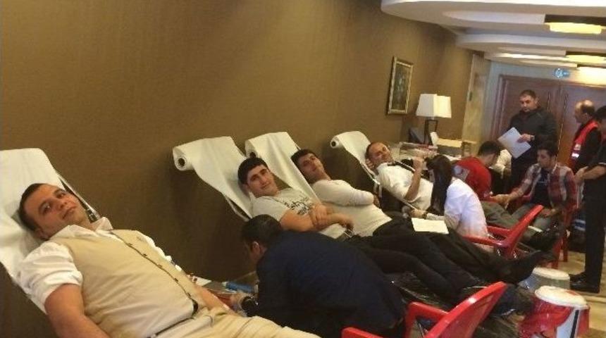 Rescate Otel&rsquo;den Kan Bağışına Destek