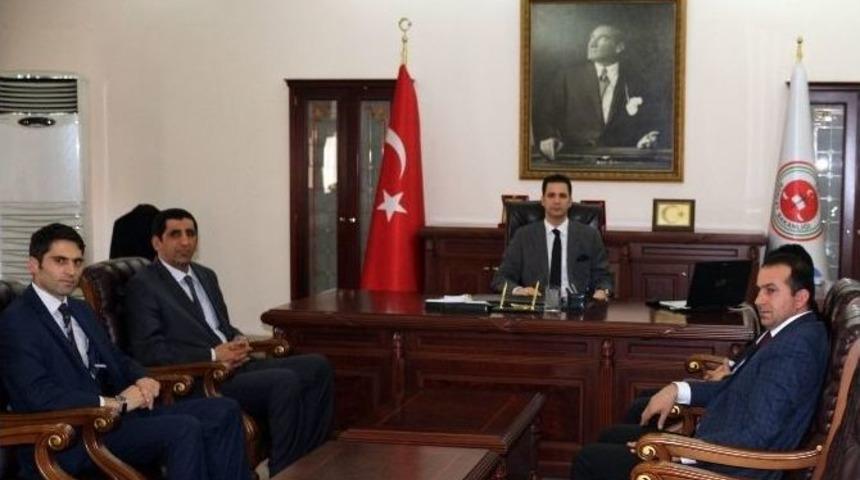 Ağrı Yurt Ay Der Ve Haksen&rsquo;den Başsavcı S&ouml;nmez&rsquo;e Ziyaret