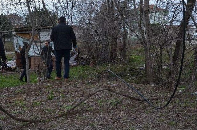 Bafra’da Telefon Kablosu Hırsızlığı