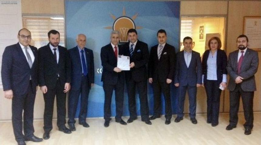 İnşaat M&uuml;hendisi &Ccedil;amsoy, Ak Parti Ankara Milletvekili Aday Adayı Oldu