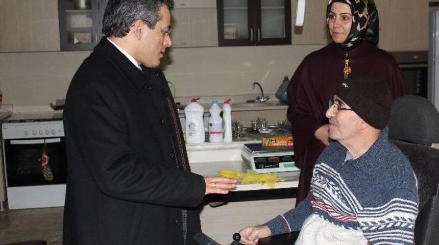 Engellilerden Alataş&rsquo;a Destek