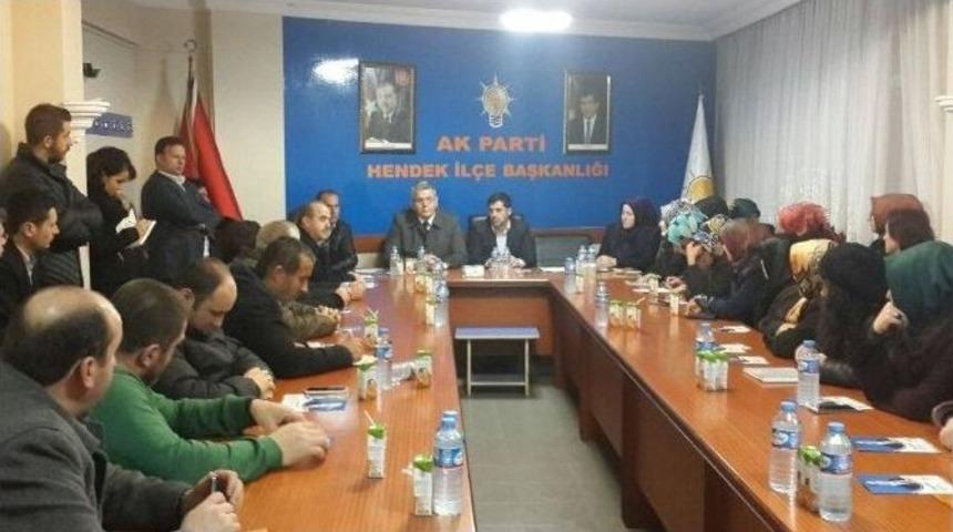 Levent Ulusoy Hendek Ve Akyazı İl&ccedil;elerini Ziyarette Bulundu